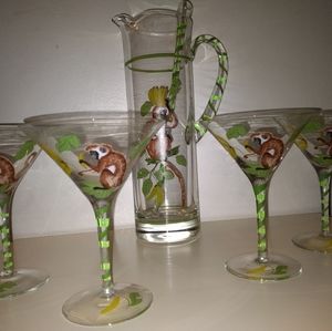 COPY - Lynn Chase VINTAGE Monkey Business Martini…